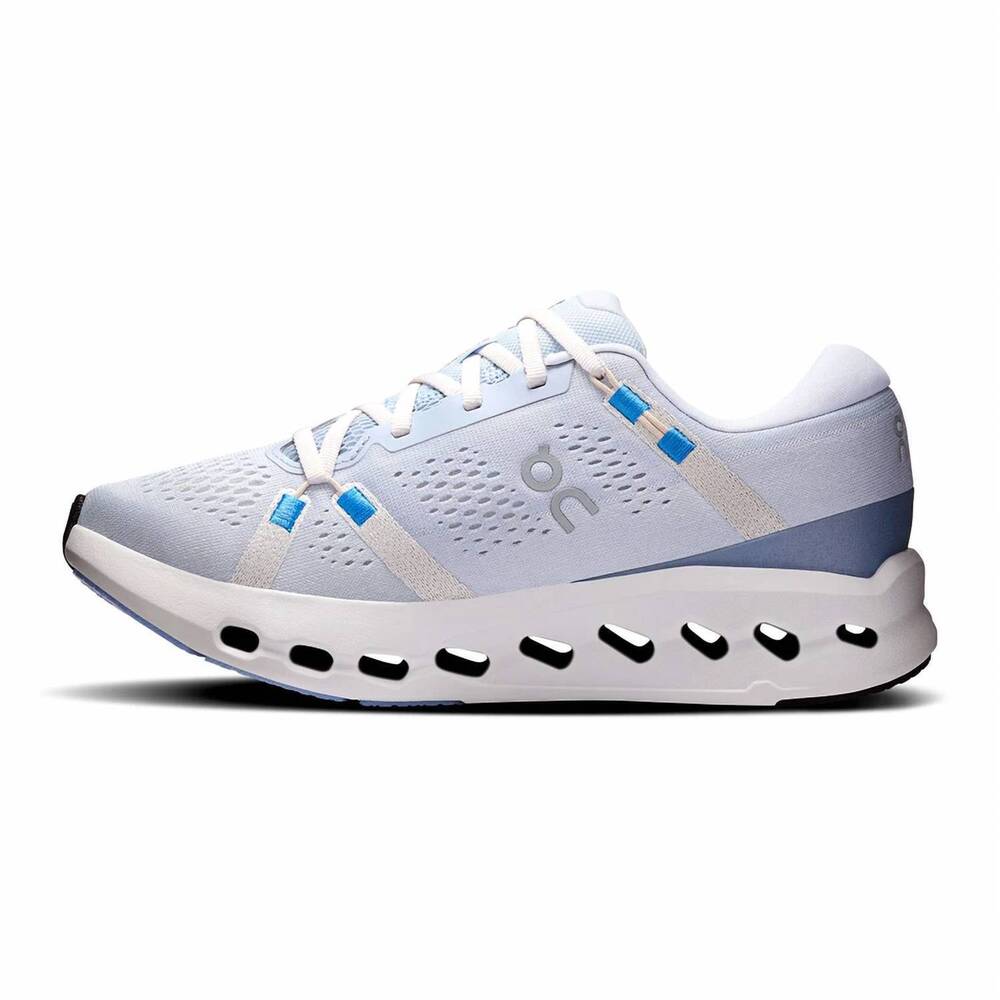NEW ON RUNNING women's cloudsurfer 2 running shoes in heather/ivory